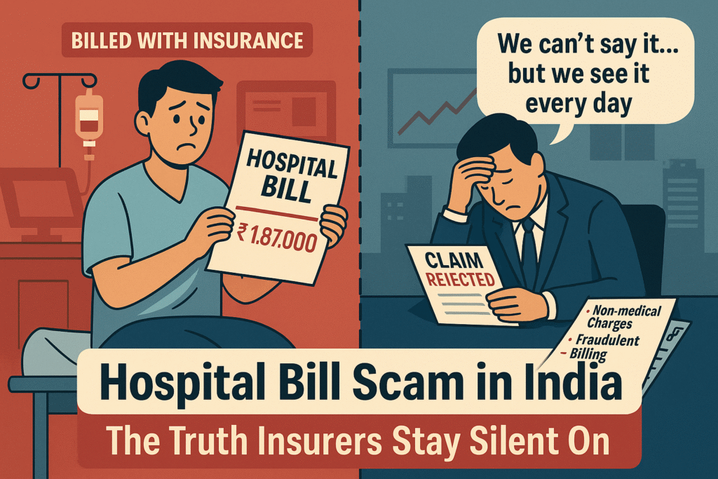 Hospital bill scam in India